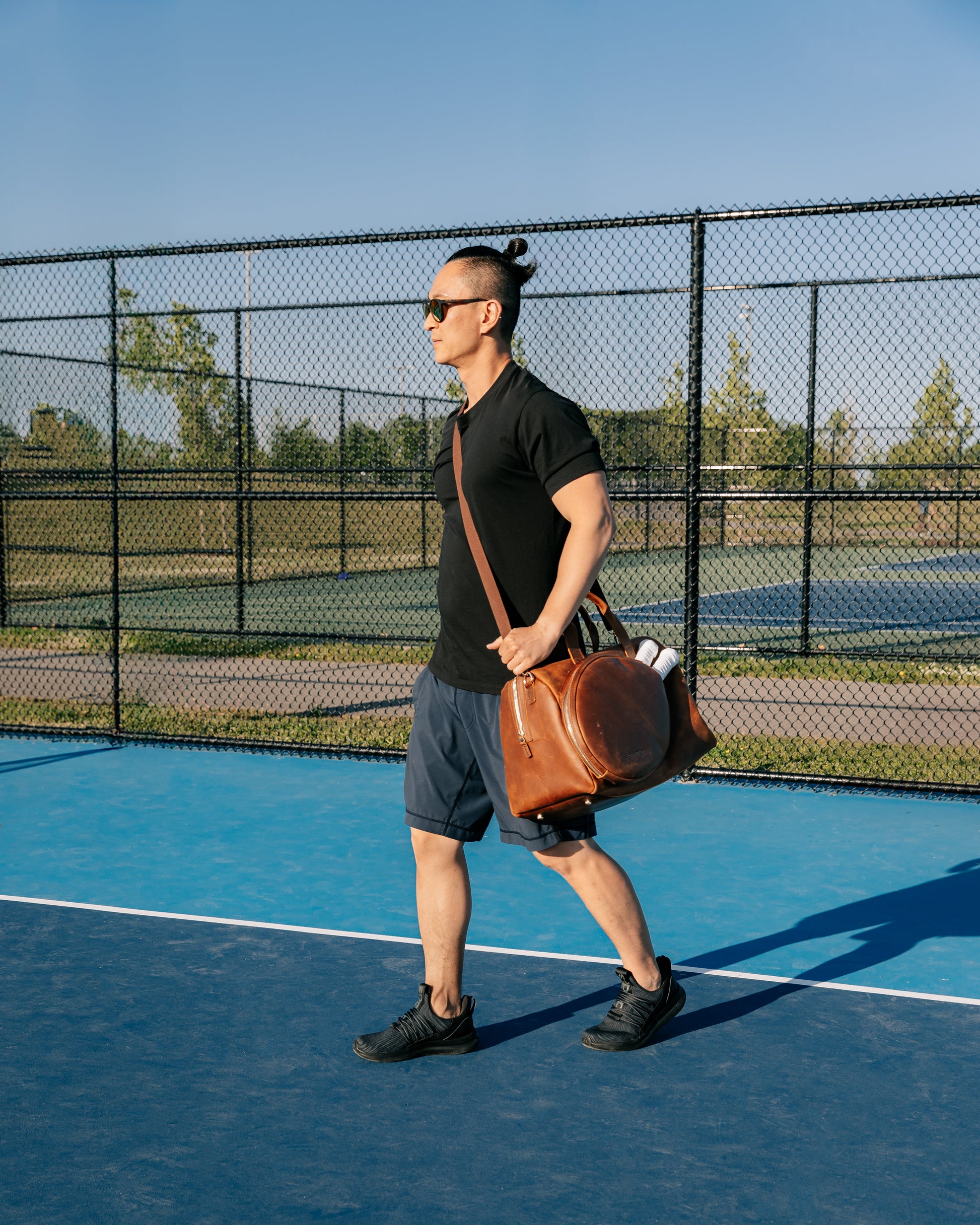 Rally Leather Pickleball Bag